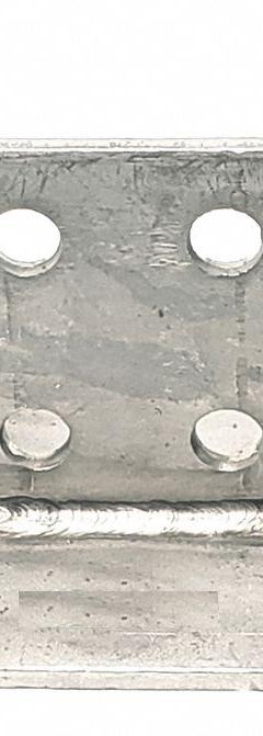 Strut Channel Fitting: 1 5/8 in x 3 1/4 in For Strut Channel Size, 8 Holes, 9/16 in Hole Dia (MPN V70SQSS). Key specifications — For Strut Channel Size: 1-5/8 in x 3-1/4 in; Manufacturer Part Number: V70SQSS; Brand: VAST; Material: 304 Stainless Steel.