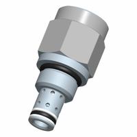 BUCHER HYDRAULICS Cartridge Valve: Screw-In, Screwdriver Adjustment, C08-20 Valve Cavity Size, RVBD (MPN RVBD-08-N-F-0-30). Key specifications — attr1012059: RVBD-08-N-F-0-30; attr1250696: RVBD; attr1011660: Nitrile; attr1011632: Screwdriver; attr1011635: BUCHER HYDRAULICS; attr1011644: C08-20.