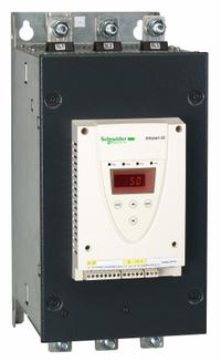 SCHNEIDER ELECTRIC Soft Start: 208-600V AC, 210 A Output Current, With Bypass, IP00/NEMA 1, 60/50 Hz (MPN ATS22C21S6U). Key specifications — attr1380771: 110V AC; attr1380759: ATS22C21S6U.
