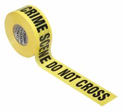 ABILITY ONE Barricade Tape: 1,000 ft Lg, 3 in Wd, Crime Scene Do Not Cross Legend, Polyethylene (MPN 9905-01-665-3314). Key specifications — Tape Message: Crime Scene Do Not Cross; Message Color: Black; Brand: ABILITY ONE.