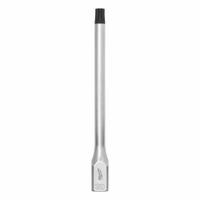 MILWAUKEE Bit Socket: 3/8 in Drive Size, Torx Tip, T50 Tip Size, 6 in Overall Lg, Fixed Insert, Torx (MPN 45-34-1071). Key specifications — attr1213209: Fixed Insert; attr1213211: MILWAUKEE.