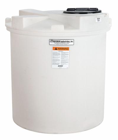 SNYDER INDUSTRIES Storage Tank: Single Wall, Vertical, 330 gal, Closed Top, 3/16 in Wall Thick - Vertical Liquid Storage Tanks