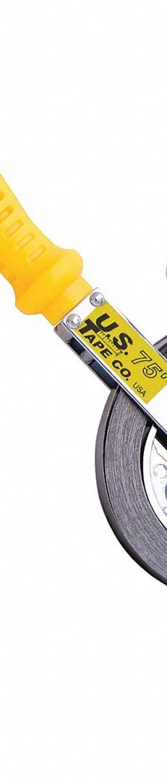 US TAPE Double Duty Oil Gauging Tape Measure: 75 ft, Swivel Snap Tip, Dark Liquids/Light Liquids (MPN 58824). Key specifications — attr940497: Dark Liquids; attr940499: Steel; attr944091: Swivel Snap; attr940498: US TAPE; attr940491: Line Wiper; attr940492: Gray; attr940490: SAE; attr940487: Innage.