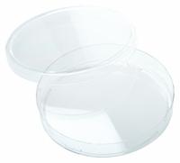 Petri Dish: 91 mm Dia, 15 mm Overall Ht, Tissue Culture Treated, Polystyrene, Sterile, Clear (MPN 667694). Key specifications — Material: Polystyrene; Brand: APPROVED VENDOR; Surface Type: Tissue Culture Treated.