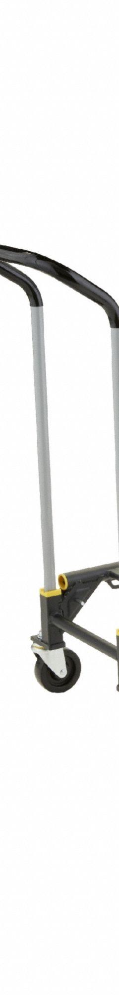 GORILLA hand truck: 800 lb as Hand Truck, Single-Loop, Black, 18 in W x 7 in D, Pneumatic Rubber (MPN GH2-8). Key specifications — Color: Black; Nose Plate Type: Tapered; Brand: GORILLA.