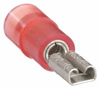 GRAINGER Wire Disconnect: Female Socket, Red, Nylon, Partial Coverage, 22 AWG – 16 AWG Wire Size (MPN 24C741). Key specifications — attr1307035: GRAINGER; attr1307036: 24C741.