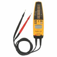FLUKE Voltage Detector/Tester: 10.2 V to 600 V, 10.2 V to 600 V, 6 mA to 9 mA, IP40, Digital (MPN Fluke-T+Pro). Key specifications — IP Rating: IP40; Brand: FLUKE.