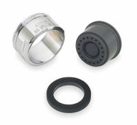 SLOAN Outlet: 0.5 gpm Flow Rate, Spray Flow Outlet, Chrome Finish, M24 Connection Size, Male (MPN EAF-12). Key specifications — Product Type: Outlet; Connection Size: M24; Brand: SLOAN.