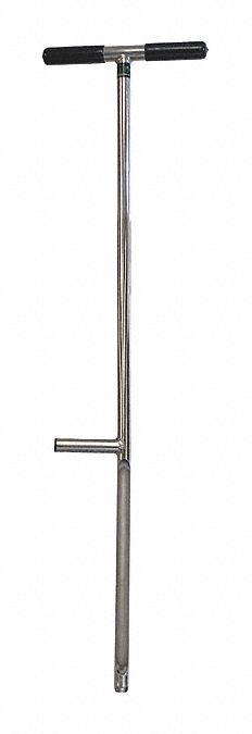 AMS One-Piece Soil Recovery Probe: Step, Nickel Plated 4130 Alloy Steel, 7/8 in Overall Dia (MPN 401.42). Key specifications — Brand: AMS; Product Type: One-Piece Soil Recovery Probe; Probe Type: Step; Material: Nickel Plated 4130 Alloy Steel.