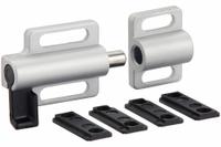 Dead Bolt Latch: 78 mm x 38 mm x 16 mm, 15 Series/40 Series/45 Series, Silver, Powder Coated (MPN 093082). Key specifications — Brand: FATH INC.; Latch Type: Deadbolt; Material: Die Cast Zinc; Product Type: Deadbolt Latch; Finish: Powder-Coated; Includes Fasteners: No; System of Measurement: Metric; For Extrusion Profile Type: Double.
