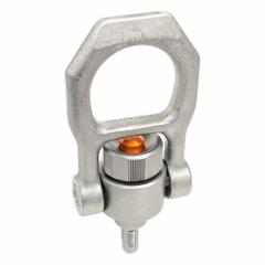 JW WINCO Quick-Release Hoist Ring: Stainless Steel, 16.6 kN Load Limit, M20 Thread Size (MPN 1135-M20-22-NI). Key specifications — Thread Size: M20; Operation: Lifting; Working Load Limit - Side Load: 5 kN (1124 lbf); Material: Stainless Steel; Brand: JW WINCO; Working Pin Length: 22 mm.