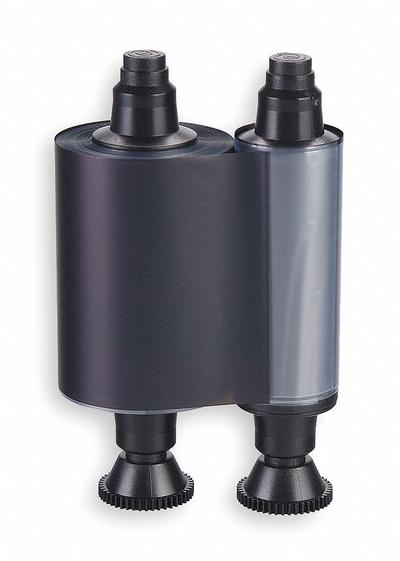 ID Card Printer Ribbon: Full Color, 400 Prints per Roll, 3 in Overall Ht - Ribbons for ID Card Printers