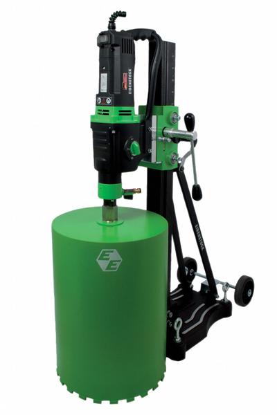 CS UNITEC Core Drill Rig: 120V AC, 14 in Capacity (Concrete), 1,030 RPM Max. Spindle Speed - Core Drill Rigs