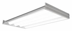 COLUMBIA LIGHTING Recessed Troffer: 2 ft Lg, 2 ft Wd, 3,400 lm, 4000K, 29.2 W, 120 to 277V AC (MPN LEPC22-40MLG-LL-EDU). Key specifications — attr1261884: 120 to 277V AC; attr1261878: COLUMBIA LIGHTING; attr1261883: U-Bend T8; attr1261870: 4000K; attr1261880: Yes.