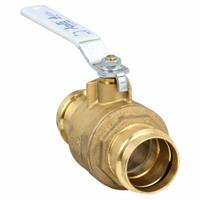 APOLLO Manual Two-Way Ball Valve: 2 in, Brass, Straight, Press x Press, 300 psi Max. Pressure (CWP) (MPN 77VLF10801). Key specifications — Brand: APOLLO; Handle: Lever.