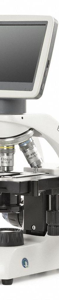GLOBE SCIENTIFIC Microscope: Compound, 40X to 400X, 400X, LED (MPN EBB-4220-LCD). Key specifications — Brand: GLOBE SCIENTIFIC; Eyepiece Protractor: No; Maximum Magnification Capability: 400X; Optical Magnification: 40X to 400X.