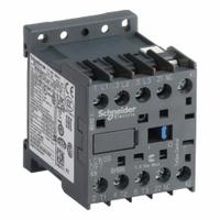 SCHNEIDER Miniature IEC Magnetic Contactor: Non-Reversing, 3 Poles, 3NO Contacts, 9 A, 110V AC Coil (MPN LC1K0901F7). Key specifications — attr945107: SCHNEIDER; attr972381: No.