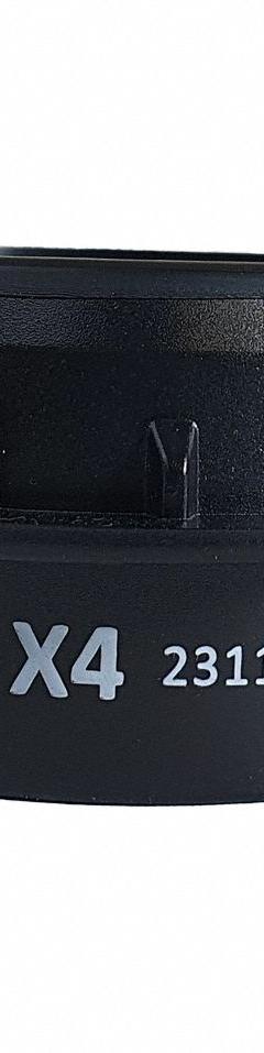 VISION ENGINEERING Mantis IOTA 4X Objective Lens: 4X Mantis IOTA Objective, 108 mm, MIH001 (MPN MTO104). Key specifications — Brand: VISION ENGINEERING; Compatible with Manufacturer Model Number: MIH001; Compatible with Product Type: Fixed Stereo Microscopes; Optical Magnification: 4X Mantis IOTA Objective; Product Type: Objective Lens; Working Distance: 108 mm.