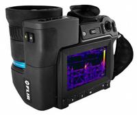 FLIR Thermal Camera: 45° x 34°, SD Card/USB/Wireless, 800 x 480, FLIR T1020, Digital Display/Sound (MPN FLIR T1020-KIT-45). Key specifications — Focus Method: Auto; Manufacturer Part Number: FLIR T1020-KIT-45; Brand: FLIR; Field of View: 45° x 34°; Intrinsic Safety: Not Specified Intrinsically Safe; Lens Angles Included: 28°, 45°; Features_Broad: IP Rated.