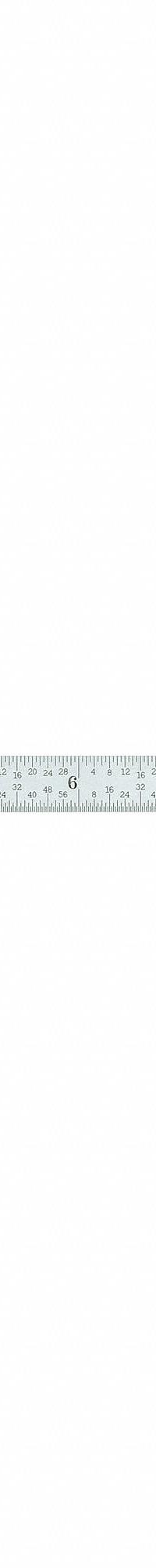 STARRETT Steel Rule, Flexible: C316R-12, 12 in, 0.02 in Thick, 1/100 in/1/64 in, Chrome, Black, Flex. Key specifications — attr939978: 1/100 in; attr934745: STARRETT; attr944509: Chrome; attr939993: Decimal; attr986193: Etched.