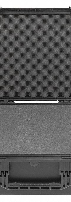 SKB Protective Case: 14 1/2 in x 44 1/2 in x 10 in, Solid, Black, 2 Wheels, 27 lb Wt (MPN 3i-4414-10BL). Key specifications — Brand: SKB; Material: Plastic; Closure Type: Latches.