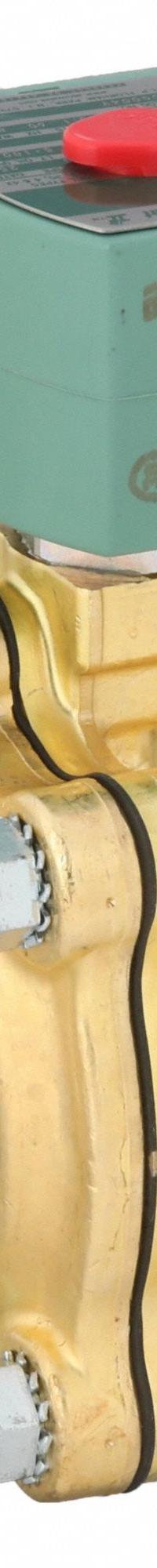 REDHAT Solenoid Valve: 2-Way, Normally Closed, 1 in Pipe Size, 110V AC/120V AC, Watertight, FKM Seal (MPN 8210G004V). Key specifications — Pipe Size: 1 in; Voltage: 110V AC; Brand: REDHAT; Coil Enclosure: Watertight.
