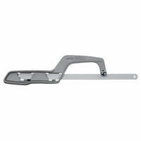 STANLEY Mini Hacksaw: 10 in Blade Lg, Steel, 11 in Overall Lg, 10, Aluminum (MPN 15-809). Key specifications — attr307094: Steel; attr307097: Aluminum; attr307096: 10; attr324786: STANLEY.