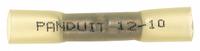 PANDUIT Butt Splice Connector: Yellow, Heat Shrink, For Wire Size 12 AWG – 10 AWG, 600 V (MPN BSH10-E). Key specifications — Brand: PANDUIT.