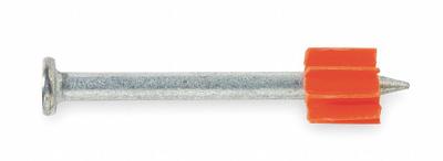 RAMSET Straight Pin: 2 1/2 in Overall Lg, 0.3 in Head Dia., 0.15 in Shank Dia. - Pins for Powder-Actuated Tools
