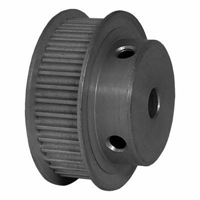Dayton Timing Pulley: Modified Curvilinear, Fixed, For GT Timing Belt Section - GT Section Fixed-Bore Timing Pulleys with Hub