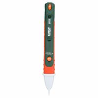 EXTECH Voltage Detector/Tester: 24 V to 1,000 V, Audible/Light, CAT IV 1000V, No Display, AC Volt (MPN DV25). Key specifications — Brand: EXTECH; Built-In Flashlight: Yes.