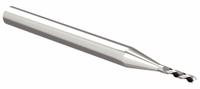 WIDIA HANITA Square End Mill: Carbide, 2 Flute, 1 mm Mill Dia, 4 mm LOC, 38 mm OAL (MPN 2A09M01000SZT UNCOATED)