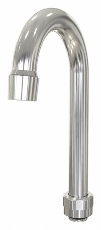 SANI-LAV Spout: Spout, Gooseneck, Swivel Spout, Brass, Chrome, 2 gpm Flow Rate, Aerated, NPT (MPN 275SP). Key specifications — Includes: Aerator; Product Type: Spout; Spout Style: Swivel; Body Material: Brass; Brand: SANI-LAV.