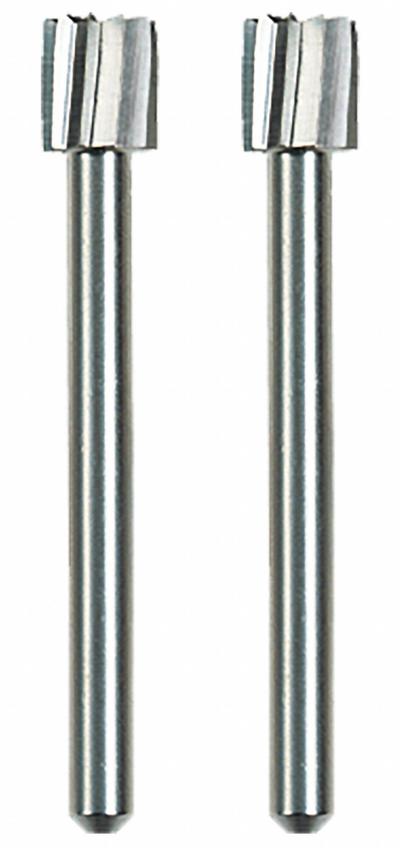 DREMEL Carving Bit: High Grade Steel, Cylinder, 1/4 in Head Wd, 3/16 in Head Lg - Carving & Engraving Bits for Rotary Tools