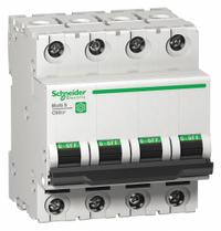 SCHNEIDER ELECTRIC IEC Supplementary Protector: 10 A Amps, 14kA at 240V AC, Screw Clamp, B (MPN M9F21410). Key specifications — Series: C60SP; DC Voltage Rating: Not Rated; Max. AIR Rating: 14kA at 240V AC; Terminal Connection: Screw Clamp; Brand: SCHNEIDER.