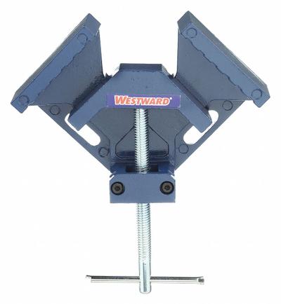 WESTWARD Angle Clamp: 1 7/8 in Miter Capacity, 3 1/2 in Jaw Wd, 1 1/2 in Jaw Ht - Angle Clamps