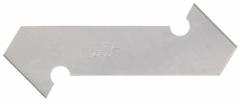 OLFA Scoring Blade: 2 3/8 in Blade Lg, 1/2 in Blade Wd, 0.024 in Blade Thick, 6ZTJ7, Steel, 3 PK (MPN PB-800). Key specifications — attr307708: 6ZTJ7; attr307711: Steel; attr307707: No; attr324888: OLFA.