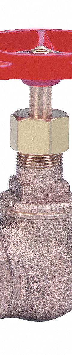 MILWAUKEE VALVE Globe Valve: For Gas/Oil/Steam/Water Media, Bronze, Z-Body, 3 in Pipe Size, Female (MPN 502 3). Key specifications — Brand: MILWAUKEE VALVE; Stem: Rising.