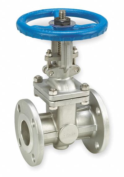 SHARPE Gate Valve: 4 in, 316 Stainless Steel, Rising, Class 150 Flange - Rising Stem Stainless Steel General Purpose Gate Valves