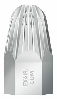 EXAIR Air Gun Nozzle: For 1214, Aluminum/Zinc, 2 1/2 in Extension Lg, 3/4 in Female NPT Thread Size (MPN 1112). Key specifications — attr66384: Hard-Hitting Force; attr66393: Aluminum; attr66401: Yes.
