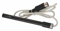 OAKTON Probe: WD-35412-10, Conductivity, 0 to 100°C/0 to 12 pH, Round, 8 pin DIN, 1/2 in Overall Dia. Key specifications — Manufacturer Part Number: WD-35412-10; Product Type: Probe; Connection Type: 8 pin DIN; Test Parameters: Conductivity; Tip Shape: Round; Material: Graphite; Range: 0 to 12 pH.