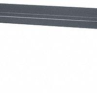 HALLOWELL Riser: 48 in Overall Wd, 10 in Overall Dp, Black, Steel, Includes Mounting Hardware, Steel (MPN HWB-BR-48ME). Key specifications — Includes Mounting Hardware: Yes; Color: Black.