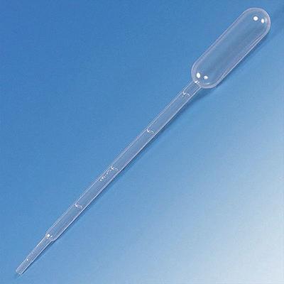 GLOBE SCIENTIFIC Transfer Pipette: 5 mL Capacity, Non-Sterile, Std Transfer Pipette, Plastic - Non-Sterile Transfer Pipettes