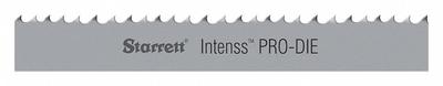 STARRETT Band Saw Blade: Bi-Metal, Intenss(TM) PRO-DIE, 12 ft 5 in, Hook Cutting Edge - Stainless Steel & Hard Alloy Cutting Blades
