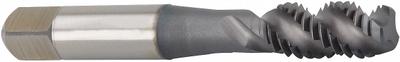 WIDIA GTD Spiral Flute Tap: 7/8"-9 UNC, H5 / 3B, 4 Flute, Semi-Bottoming Chamfer (MPN VTSFT-TC5106) - General Purpose Spiral-Flute Taps