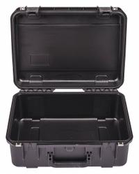 SKB Protective Case: 13 in x 18 1/2 in x 7 in Inside, No Foam, Black, Stationary, 7 lb Wt, No Wheels (MPN 3I-1813-7B-E). Key specifications — Closure Type: Latches; Brand: SKB; Carry-On Size: No.