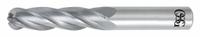 OSG Ball End Mill: Carbide, TiCN Coated, 4 Flute, 1/2" Mill Dia, 2" LOC, 4" OAL (MPN 464-5000-BN08)