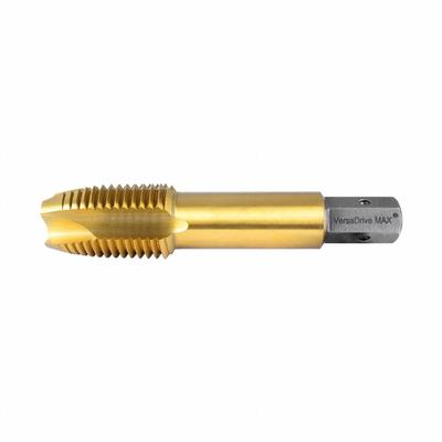 HOLEMAKER TECHNOLOGY Spiral Point Tap: 1 1/8"-7 UNC, 2B, 3 Flute - VersaDrive MAX ImpactaTaps