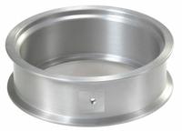 CLEVELAND VIBRATOR CO. Ultrasonic Test Sieve: Stainless Steel, 9 1/2 in Outside Dia, 3 in Ht (MPN HK-SF08325). Key specifications — Screen Material: Stainless Steel; Brand: CLEVELAND VIBRATOR CO.; Frame Material: Aluminum; US Standard Screen Size: #325.