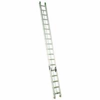 LOUISVILLE LADDER Extension Ladder: 40 ft Ladder Size, Aluminum, 225 lb Load Capacity, 80 lb Wt (MPN AE4240PG). Key specifications — Color: Silver; Brand: LOUISVILLE LADDER; Included Features: Rope and Pulley; Removable Fly: Fixed.